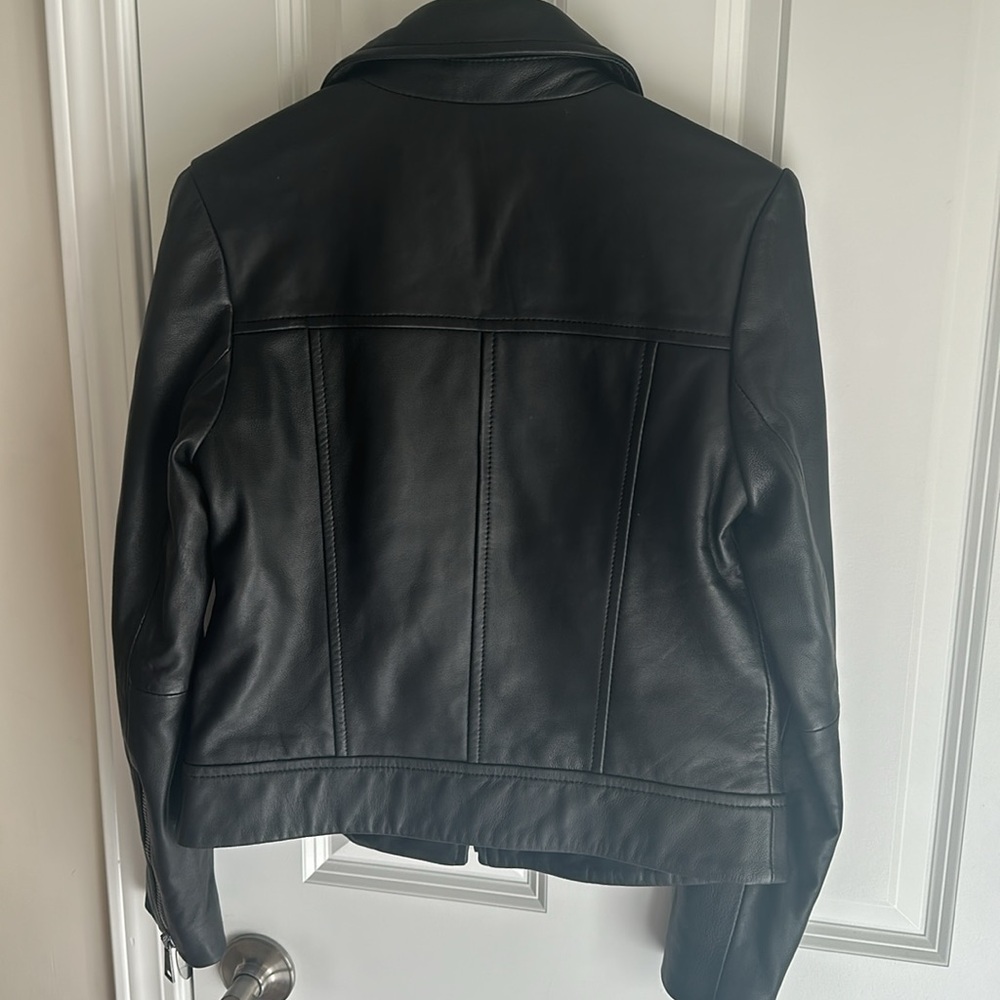 ted beker fitted Ellaar Leather Biker Jacket - Picture 9 of 10